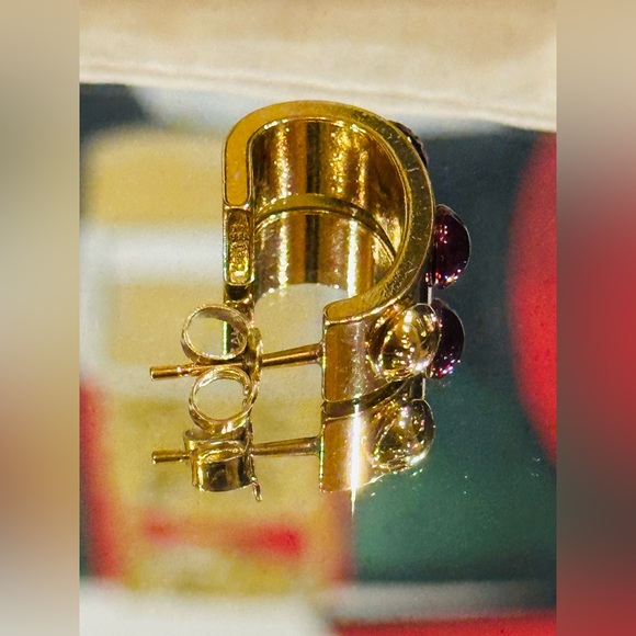 💎LOUIS VUITTON Chain Pierce Earrings Full Inclusion - Picture 9 of 17